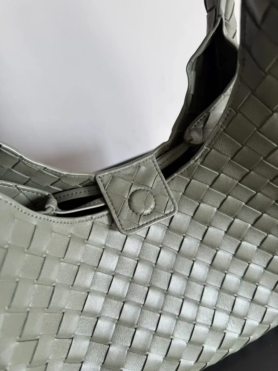 Bottega Veneta Campana Intrecciato Woven Leather Hobo Bag product photo from LabelPicks