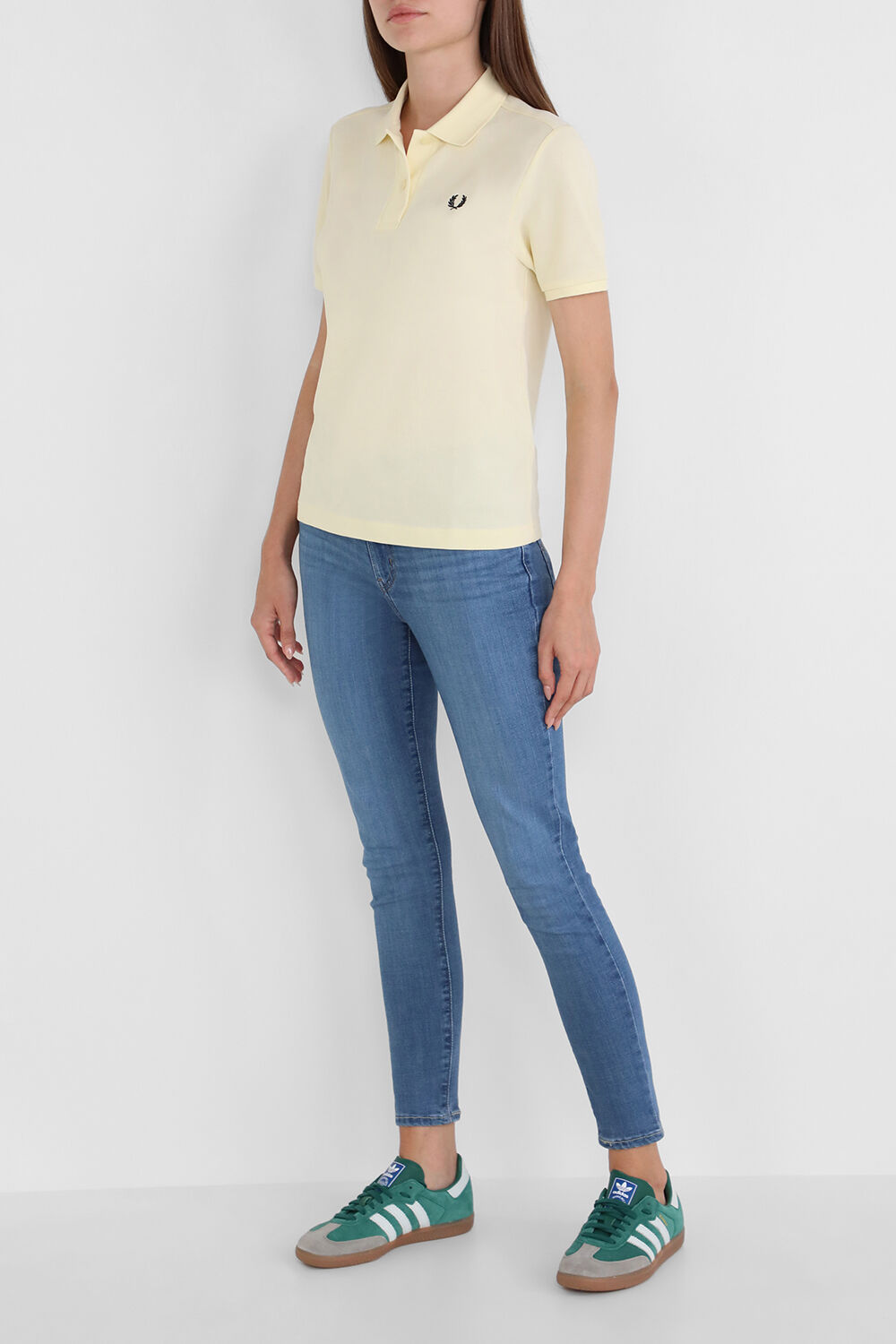 FRED PERRY חולצת פולו מכותנה