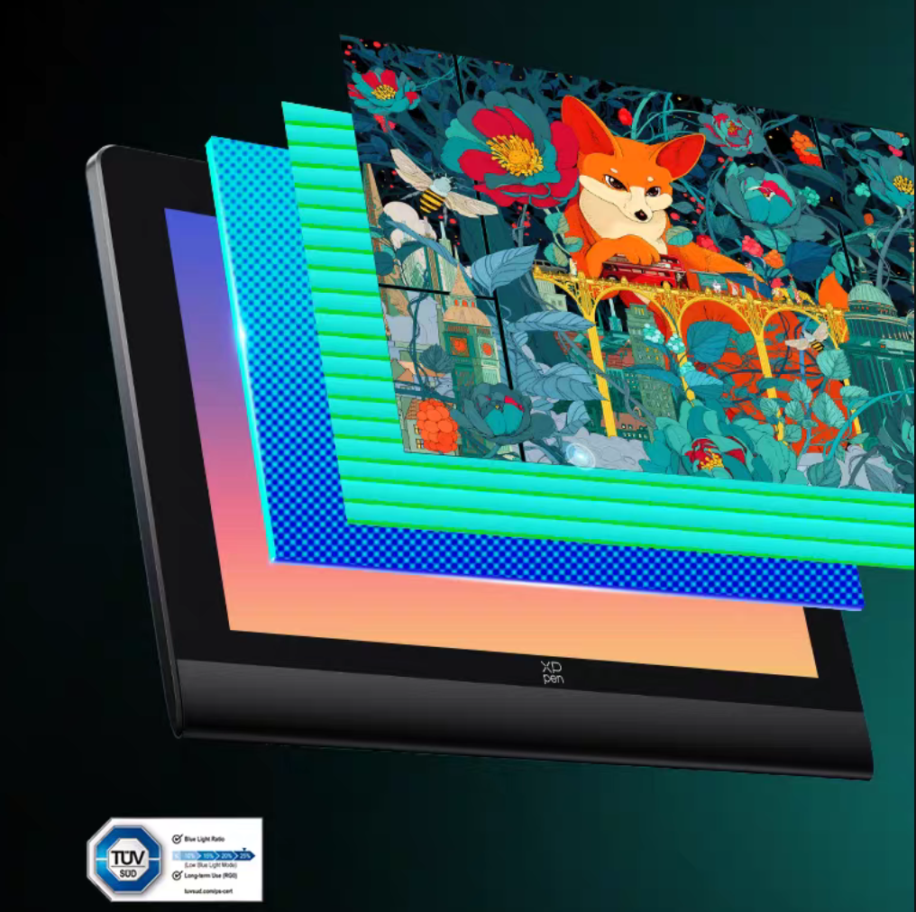 XPPen Artist Ultra 16 4K OLED Graphic Drawing Tablet with Stylus and Wireless Controller Brand New - GreshamTech