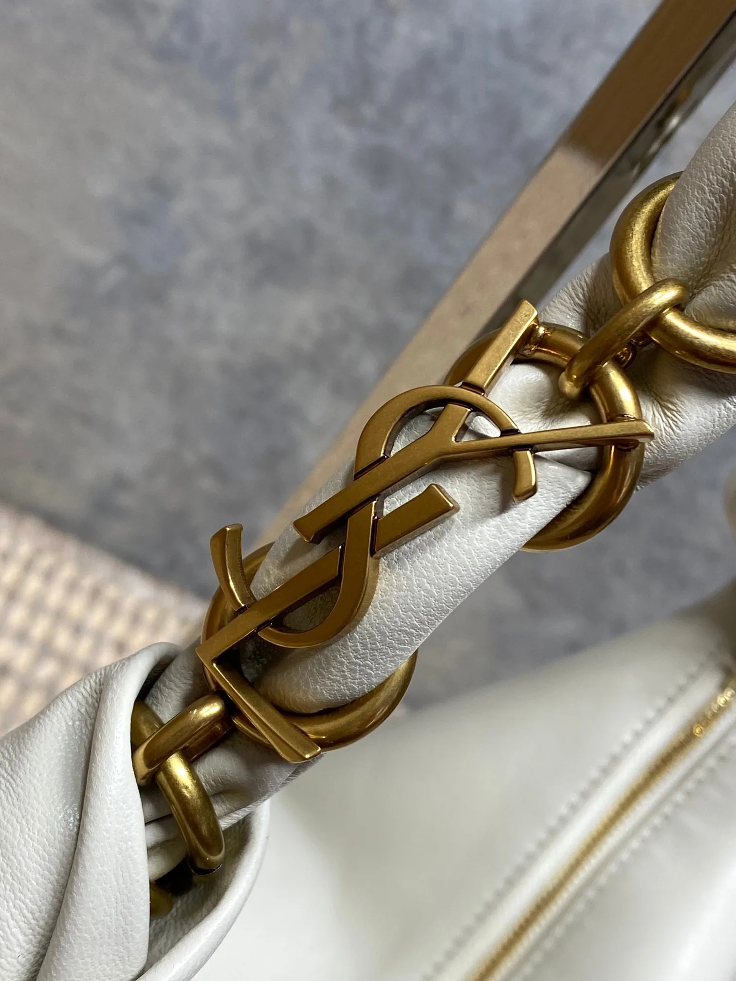 Saint Laurent Lambskin Hobo Bag product photo from LabelPicks