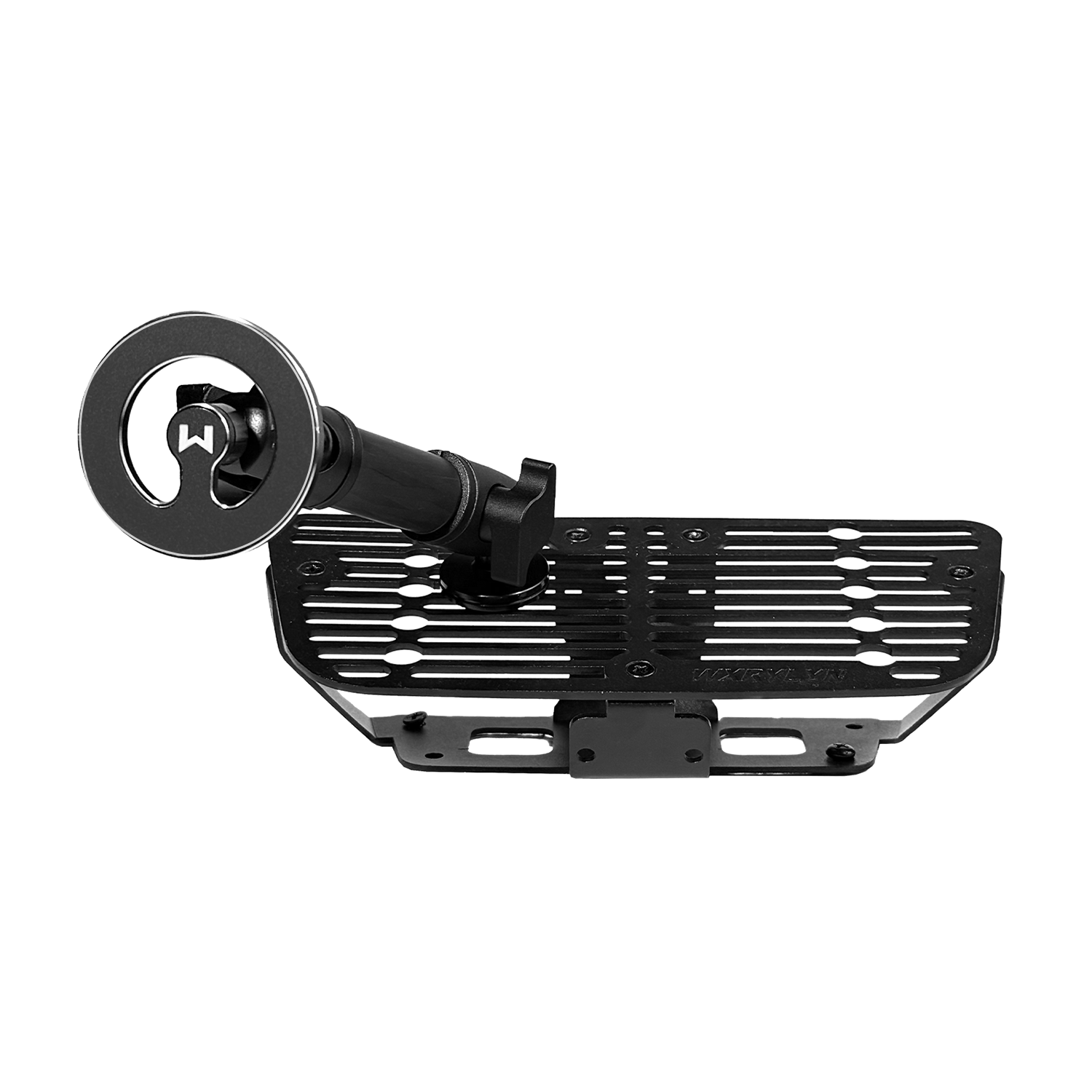 WXRYLYN All Metal J eep JK Phone Mount for 2011-2017 Wrangler JK JKU | Full Metal Magnetic Dash Phone Mount Phone Holder for iPhone 17/16 & Android | Not Fit 2018 Wrangler JL