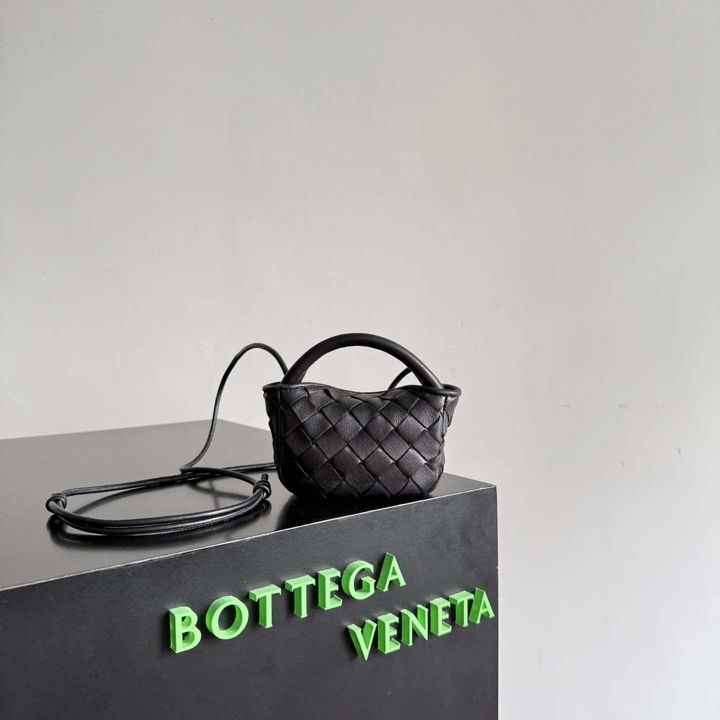 Bottega Veneta Intrecciato Woven Leather Crossbody Bag product photo from LabelPicks