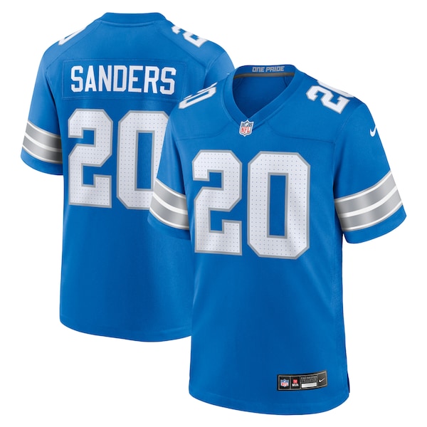 Barry Sanders Detroit Lions Nike Retired Player Game Jersey - Blue