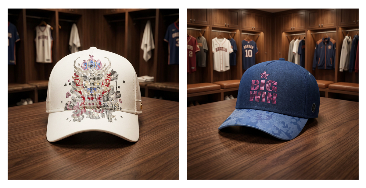 Hotfix Stone Designs for Baseball Caps E