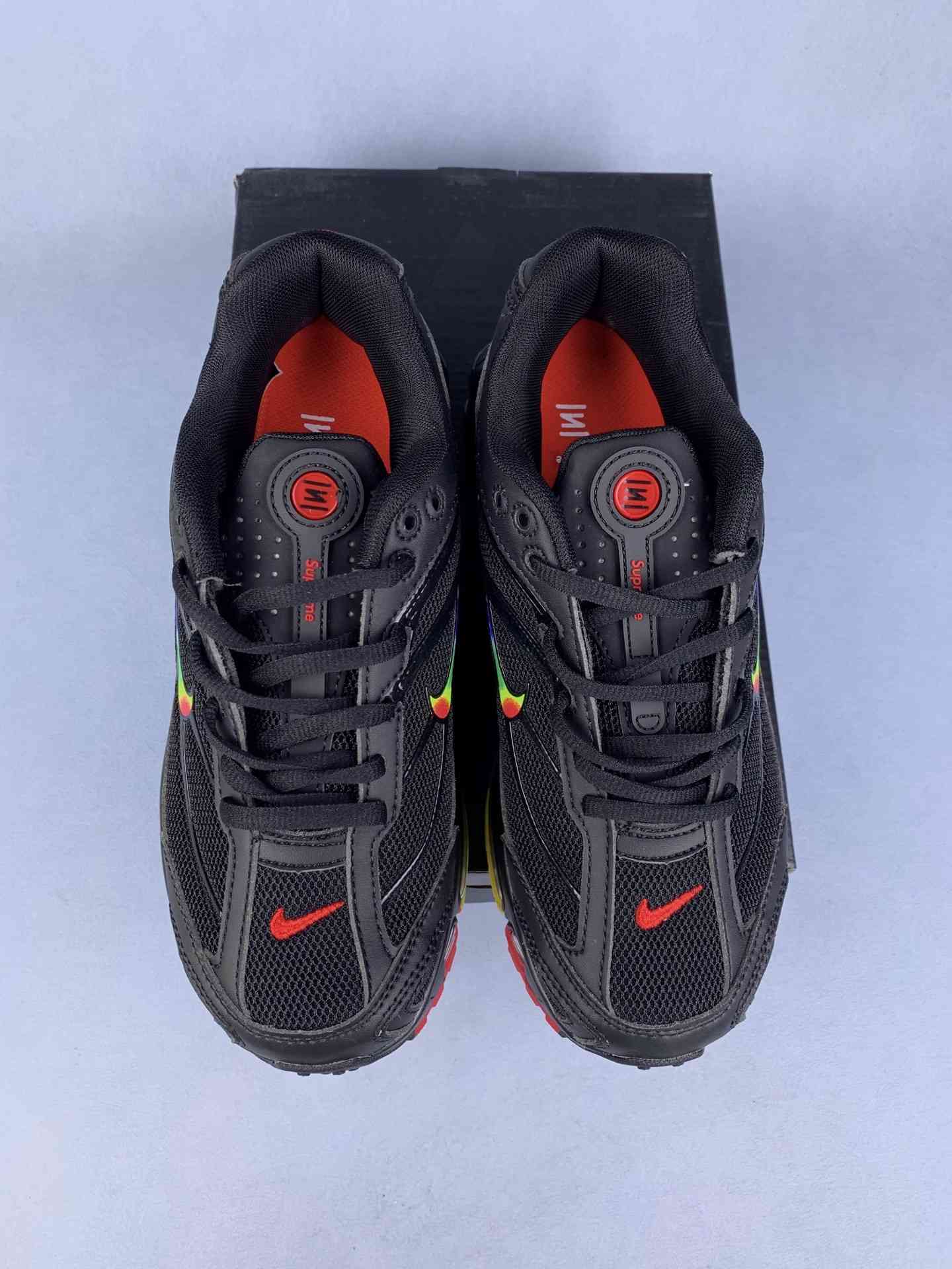Supreme x Nike Shox Ride 2 SP 'Black/Various Colours' Shoes