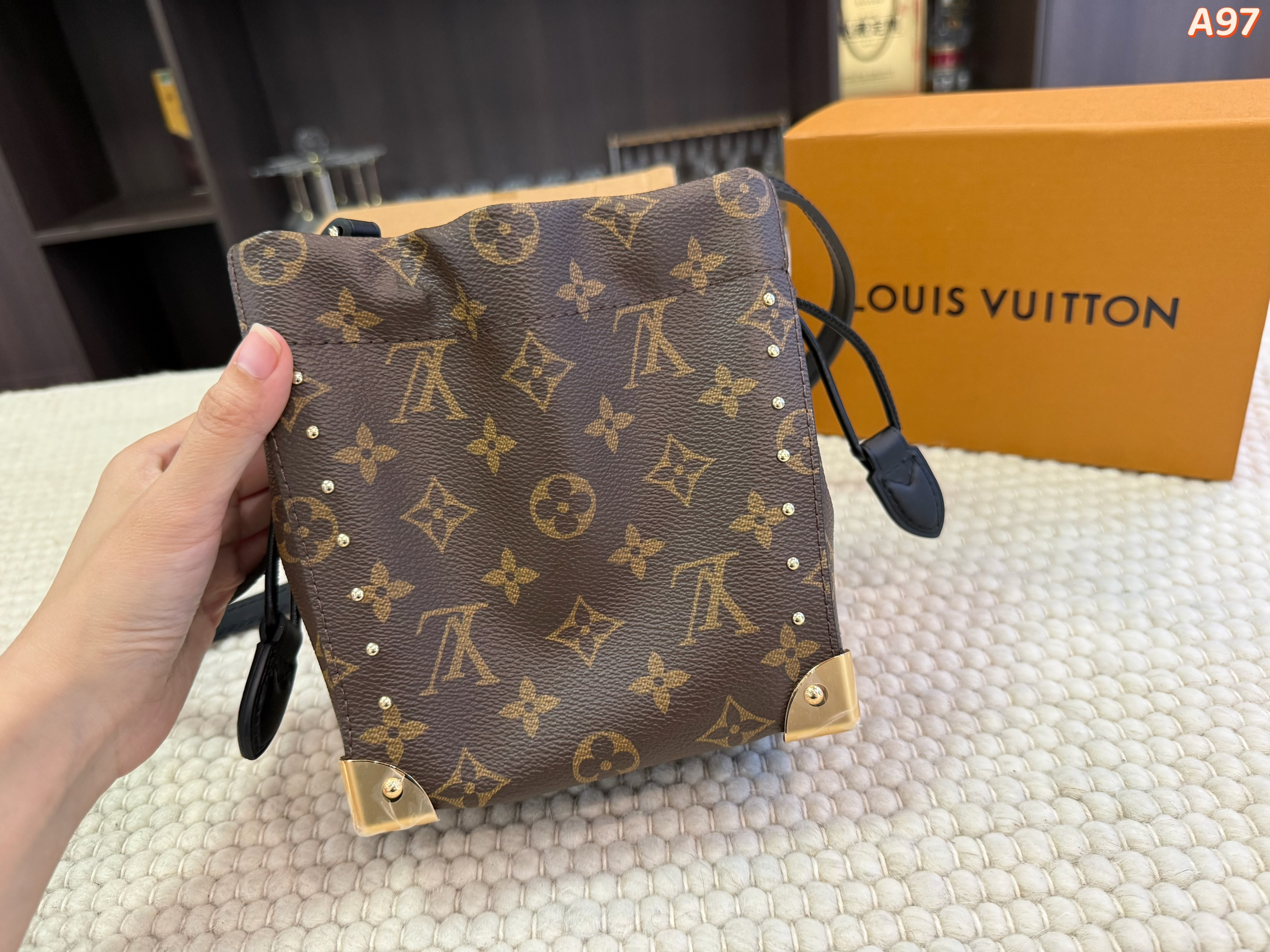 LV bucket bag