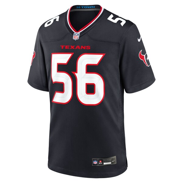 Jamal Hill Houston Texans Nike Team Game Jersey -  Navy