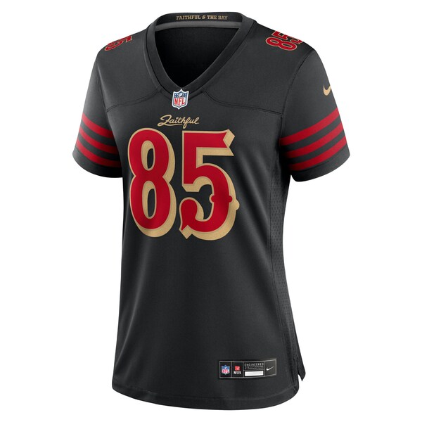 George Kittle San Francisco 49ers Nike Women's 2025 Rivalries Collection Game Jersey - Black