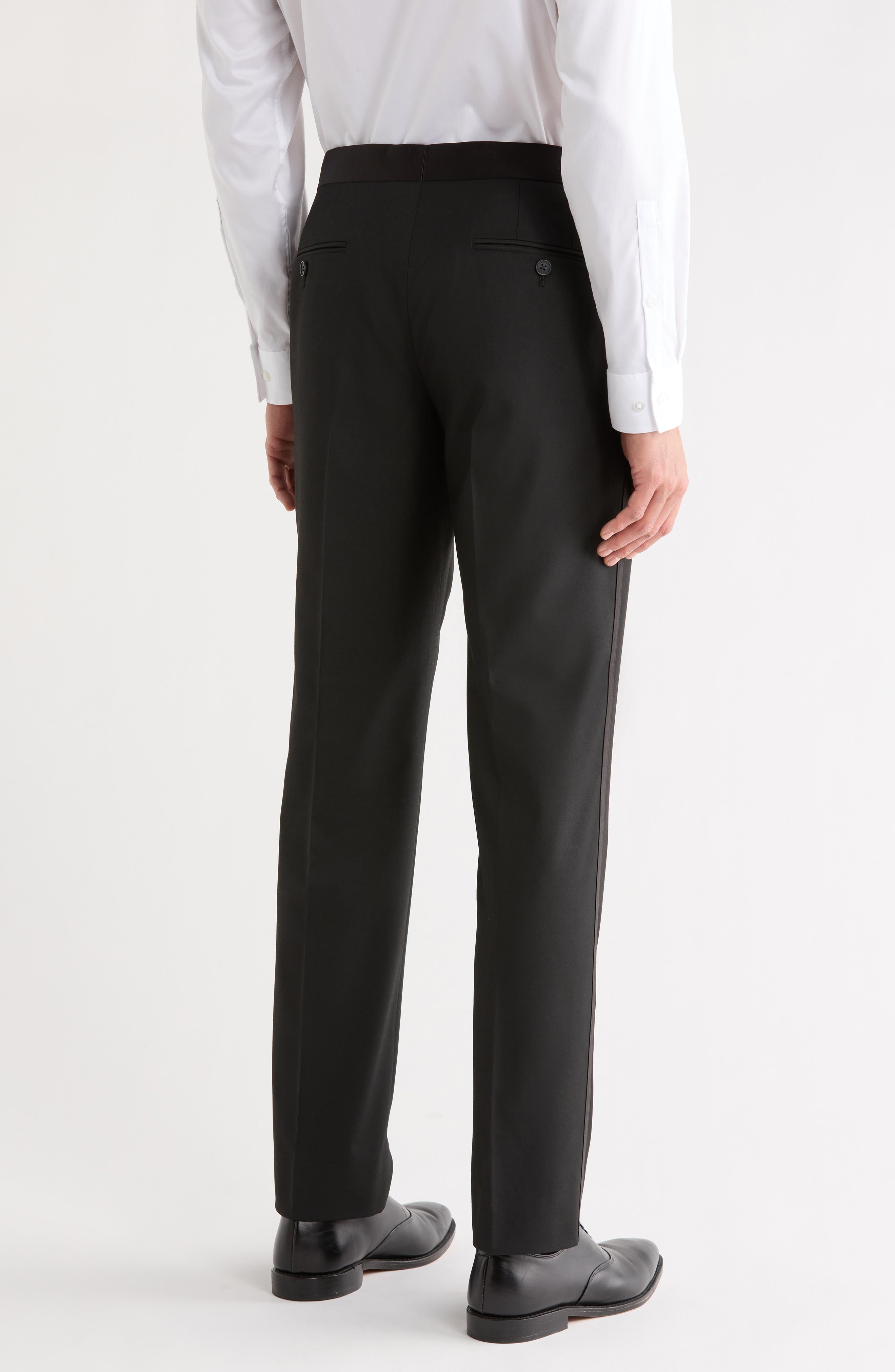 NORDSTROM RACK Trim Fit Tuxedo Pants