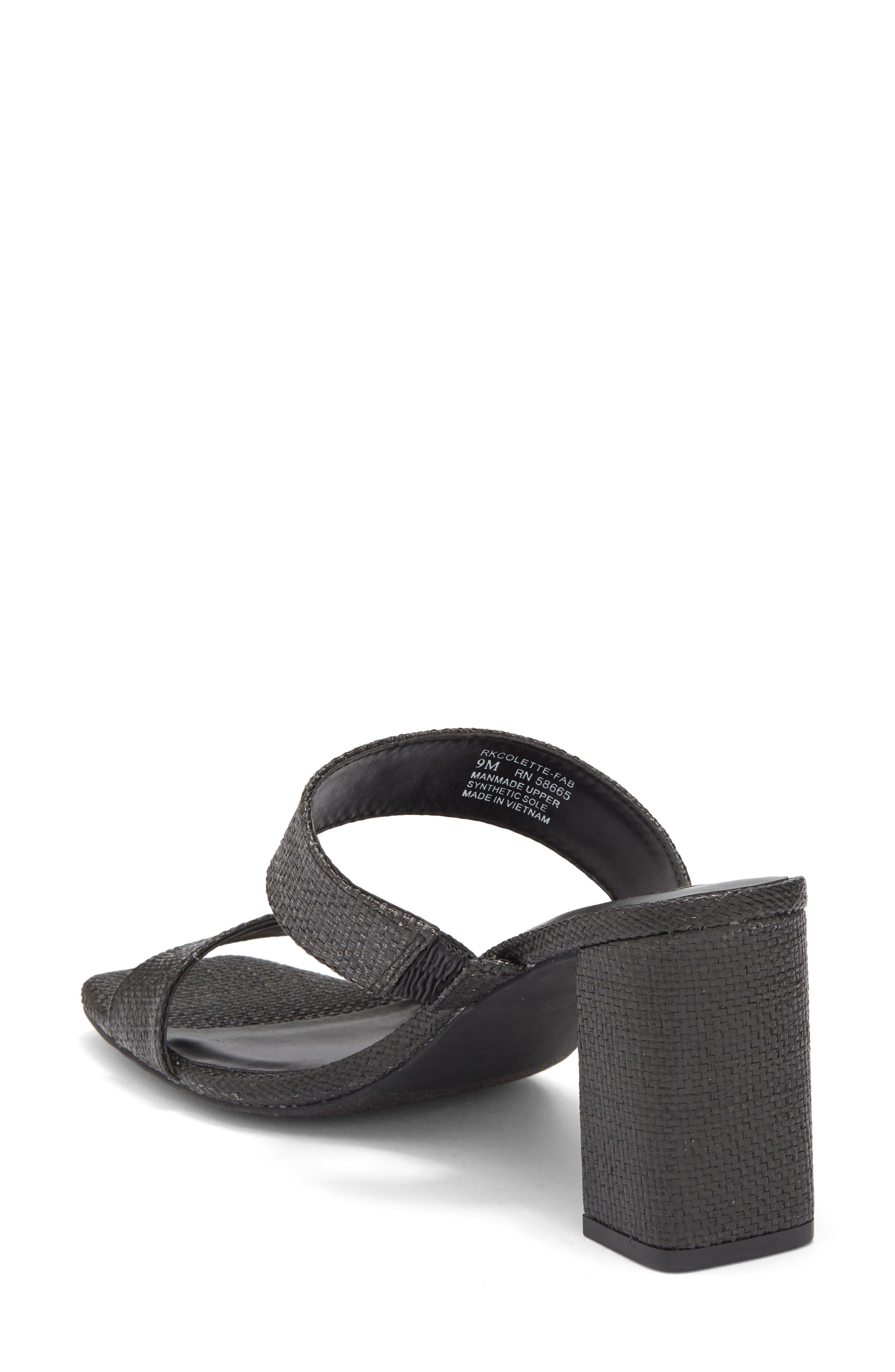 NORDSTROM RACK Colette Block Heel Slide Sandal