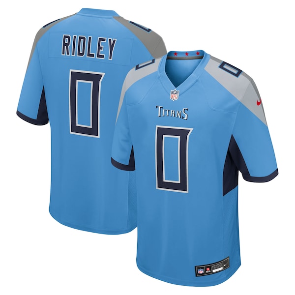 Calvin Ridley Tennessee Titans Nike Team Game Jersey -  Light Blue/Navy