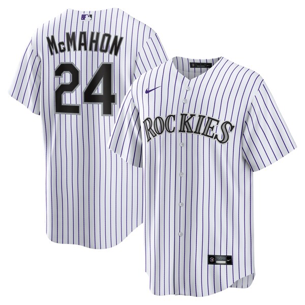 Ryan McMahon Colorado Rockies Nike Home Replica Player Jersey - White