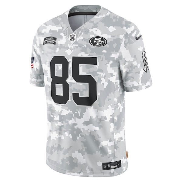George Kittle San Francisco 49ers Nike 2024 Salute to Service Limited Jersey - Arctic Camo