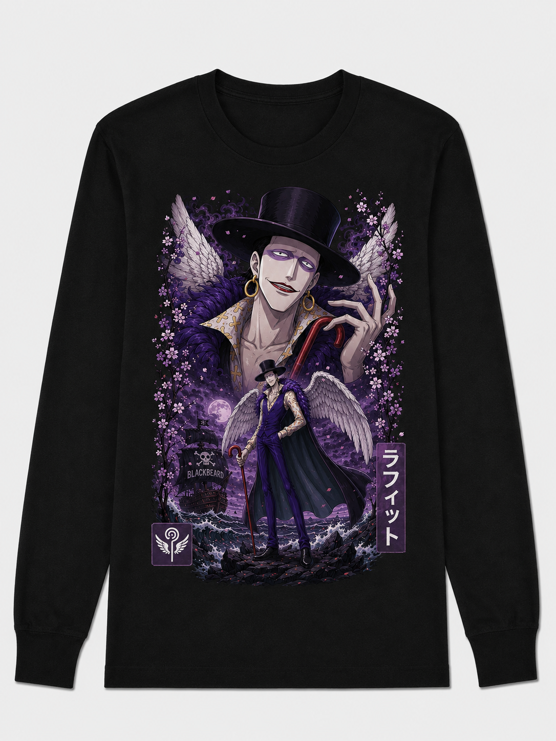 Remera Anime Laffitte One Piece Manga Corta