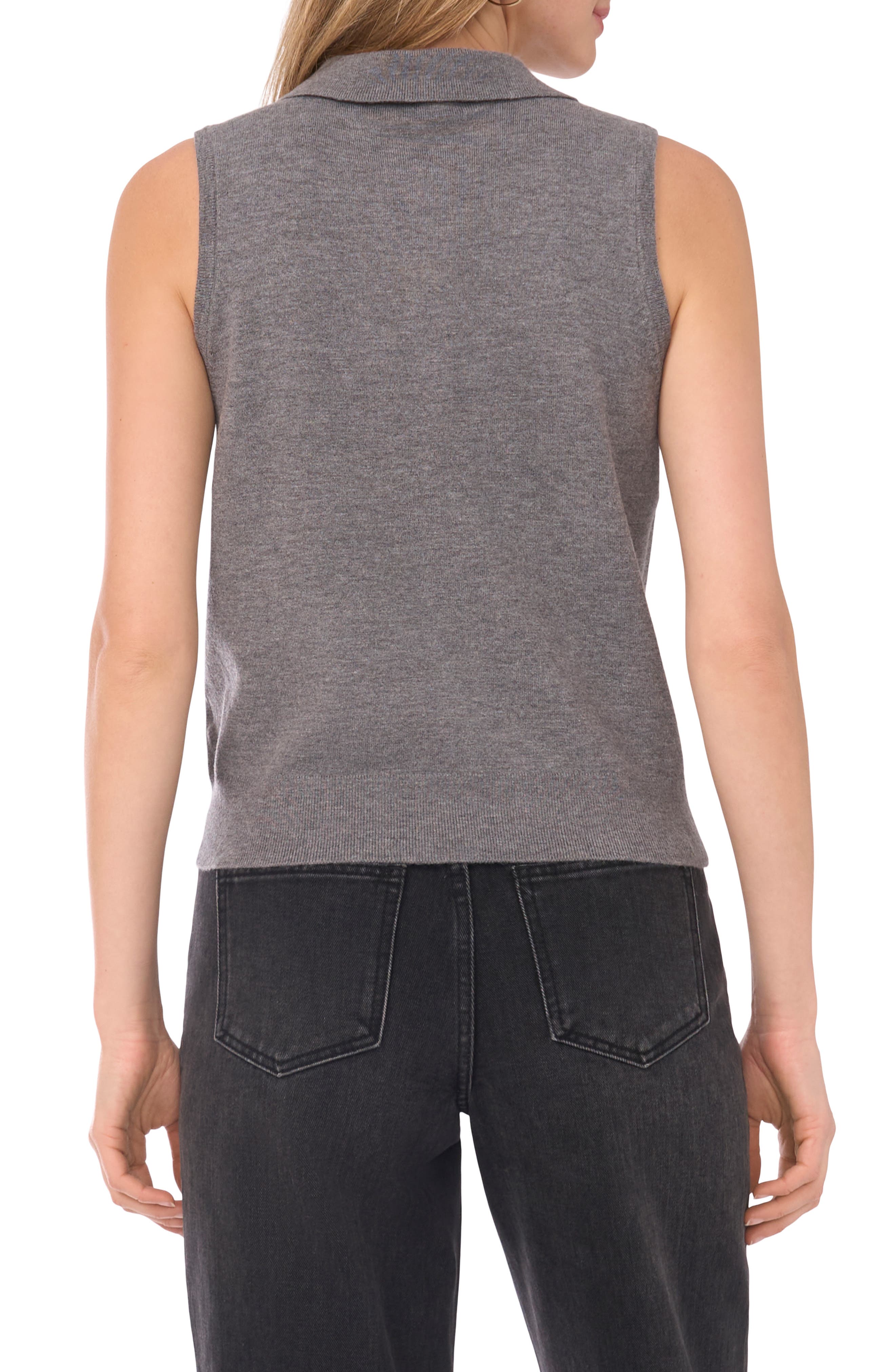 1.STATE Sleeveless Polo