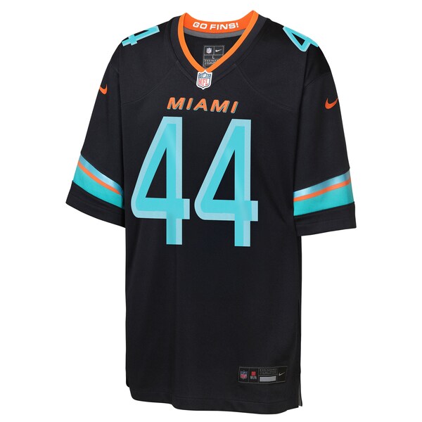 Chop Robinson Miami Dolphins Nike Youth 2025 Rivalries Collection Game Jersey - Pitch Blue