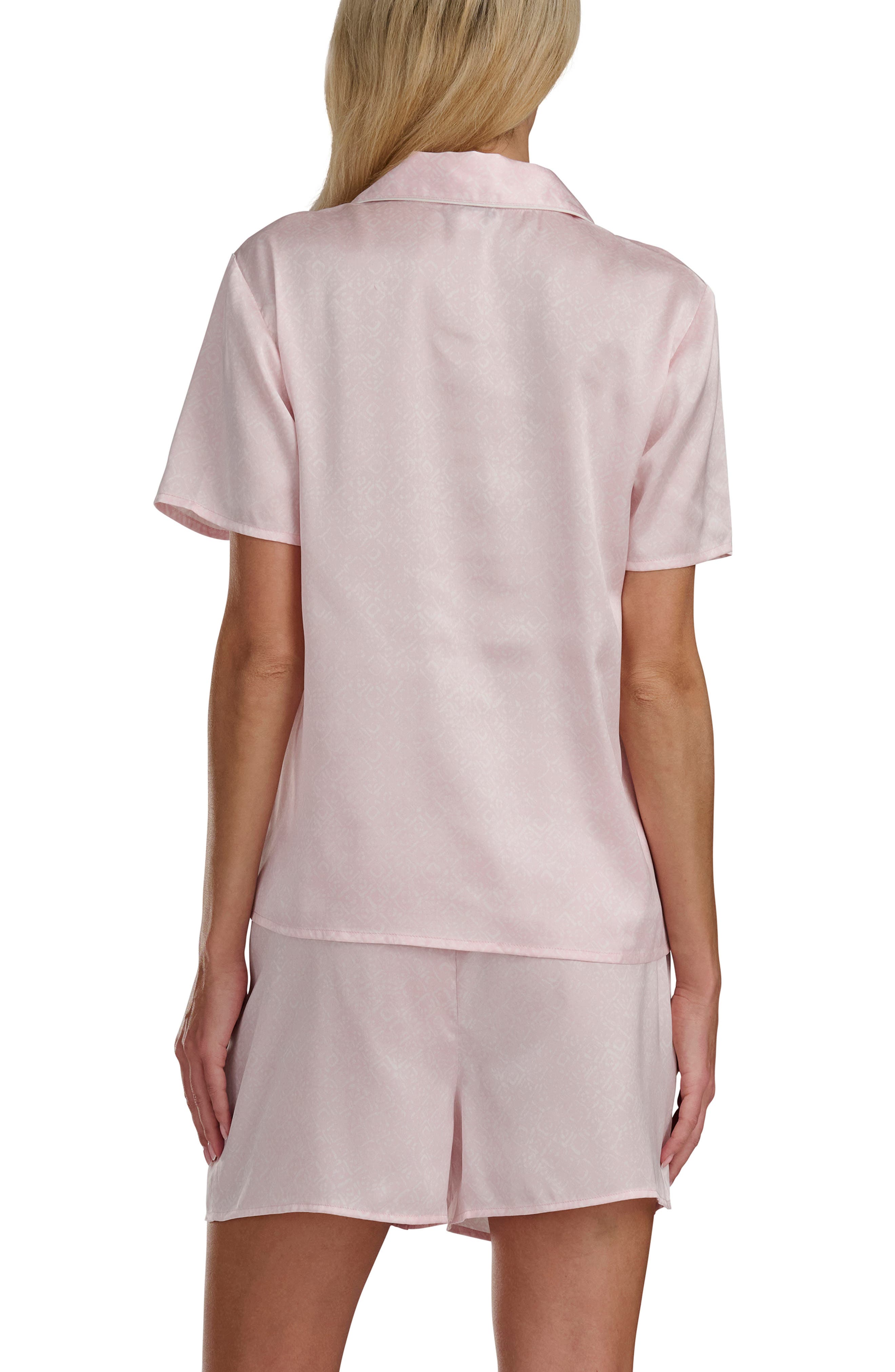 Splendid Satin Notch Collar & Boxer Pajamas