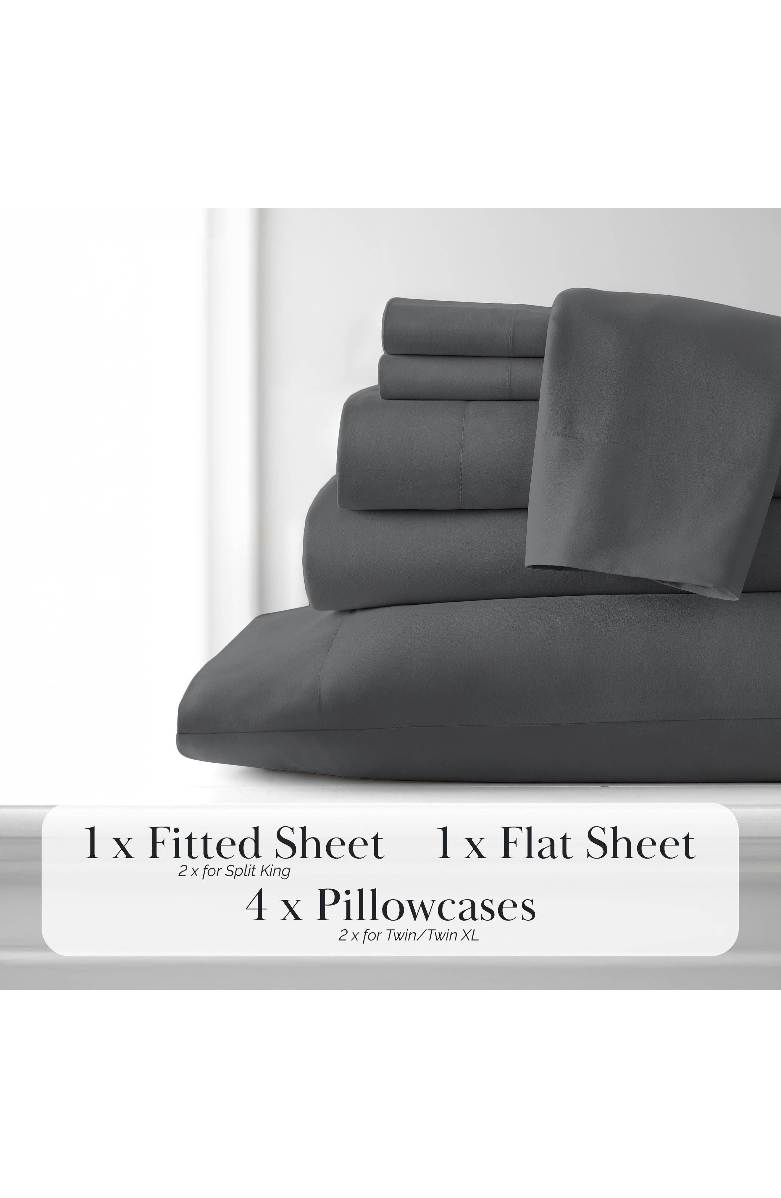 SOUTHSHORE FINE LINENS Vilano Springs Extra Deep Pocket Sheet Set