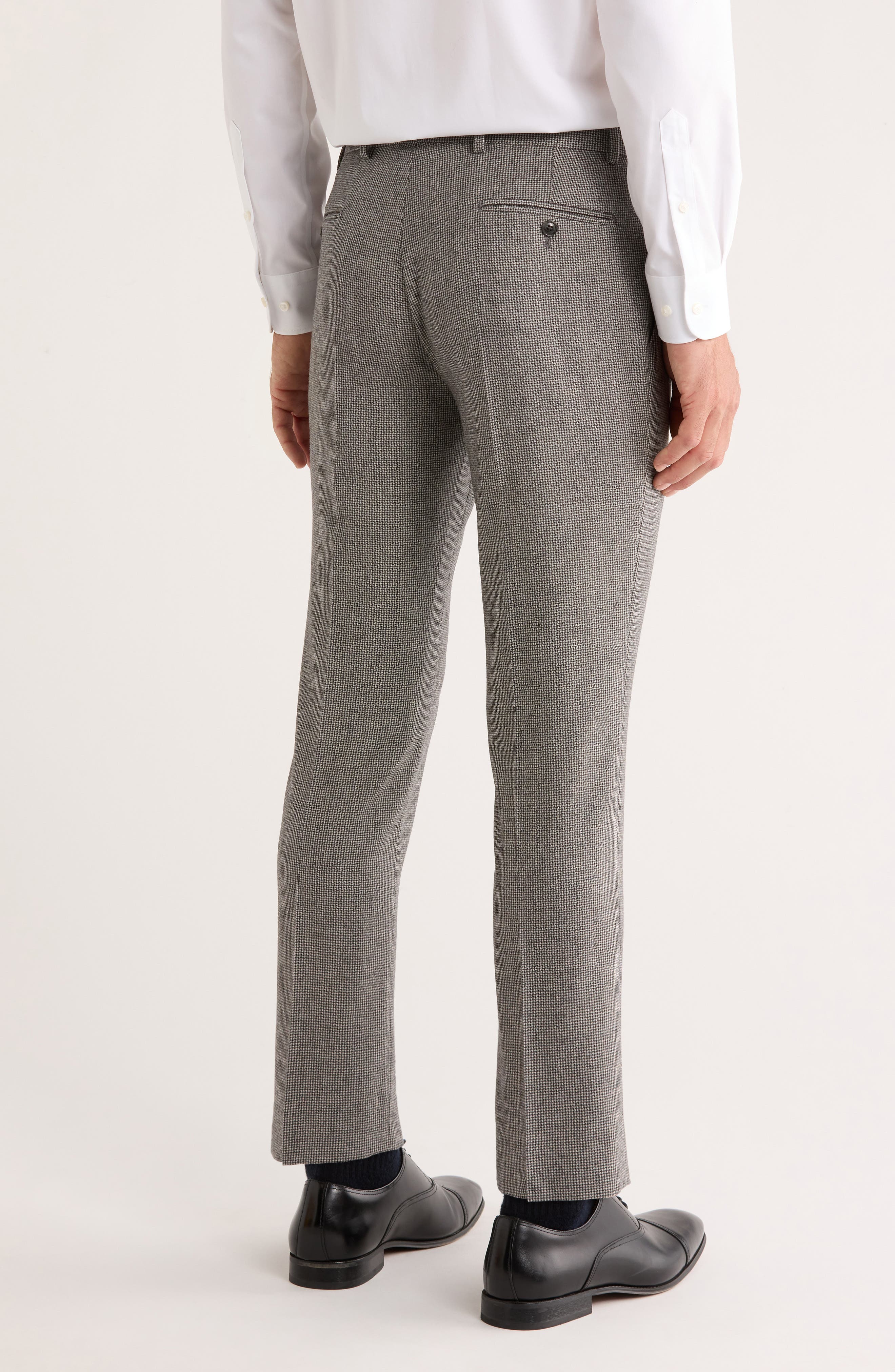 Tommy Hilfiger Check Wool Dress Pants