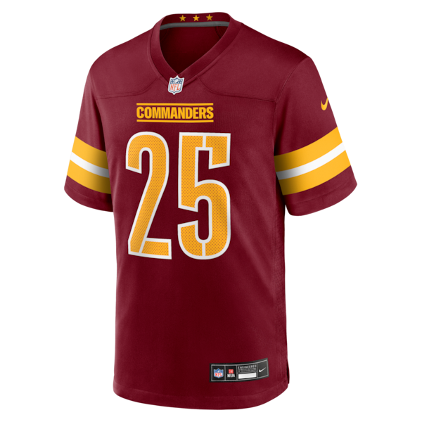 Darnell Savage Washington Commanders Nike Team Game Jersey -  Burgundy