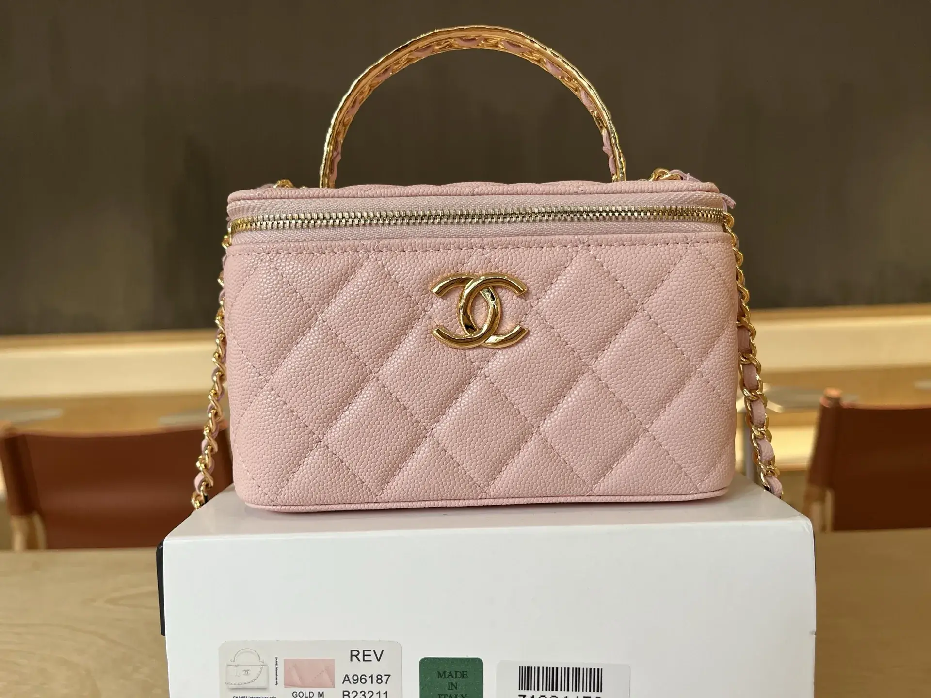 Chanel Calfskin Top Handle Bag product photo from LabelPicks
