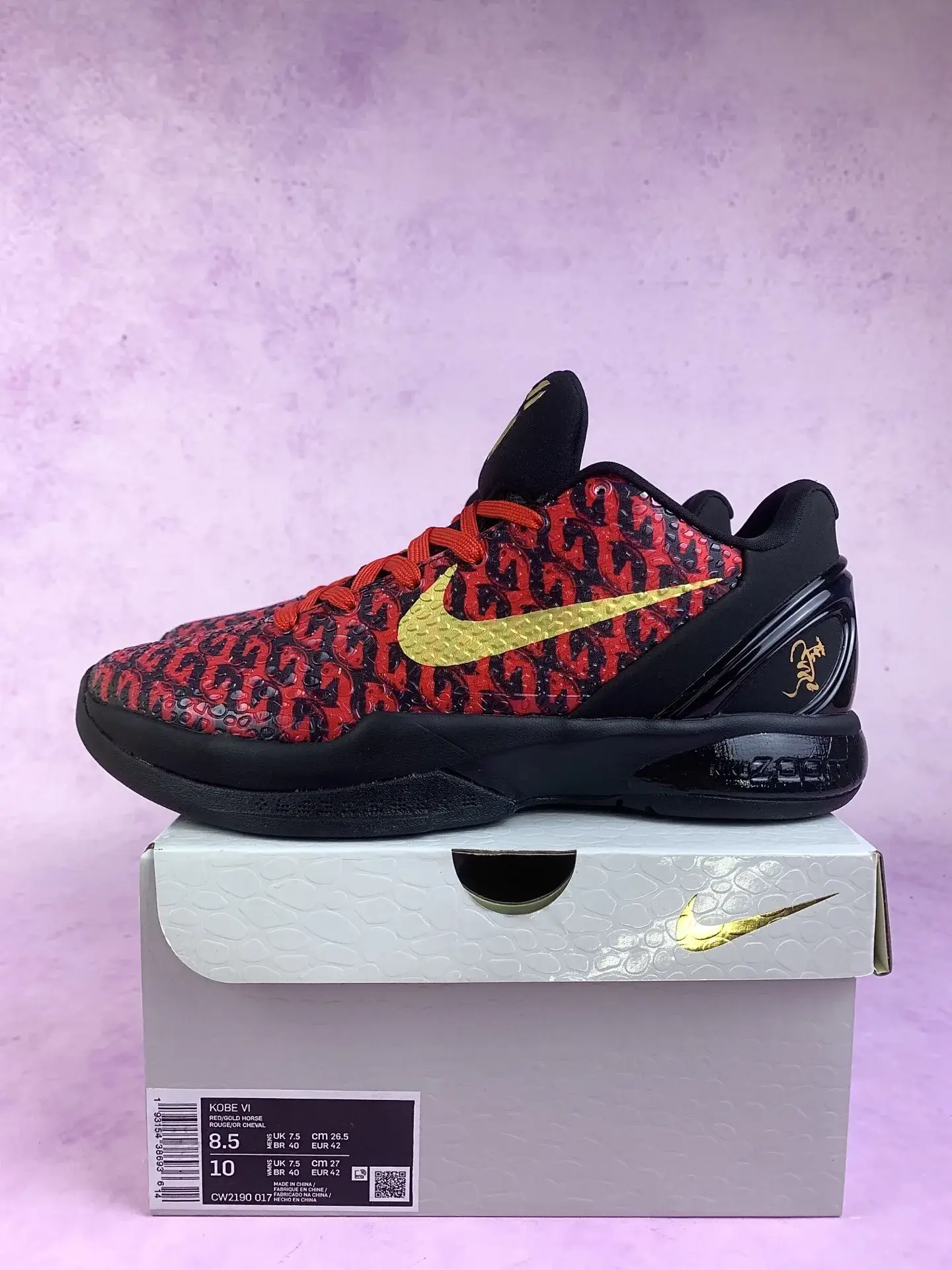 Kobe 6 Protro 'Year of the Horse' Custom Basketball Shoes product photo from LabelPicks