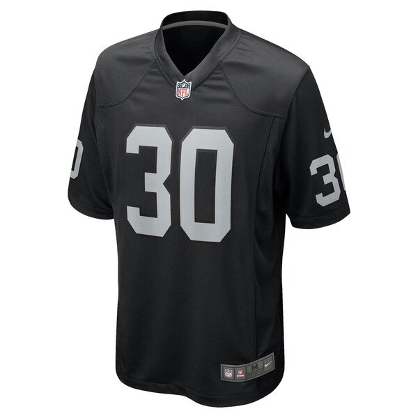 Darnay Holmes Las Vegas Raiders Nike Team Game Jersey -  Black