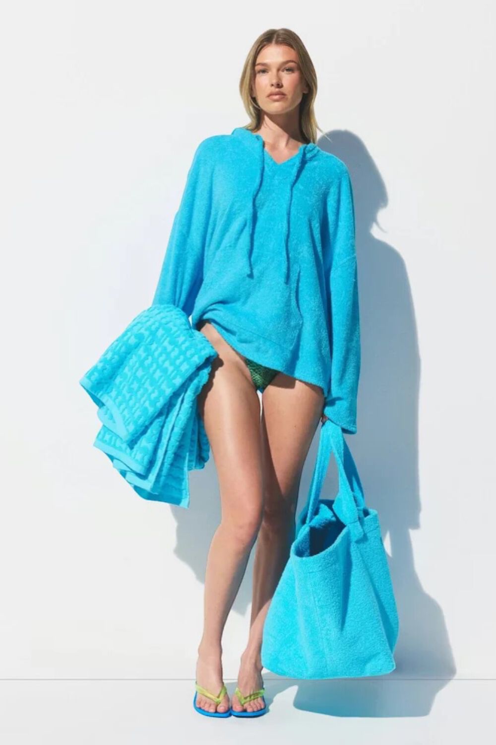 SKIMS SWIM OVERSIZED HOODIE