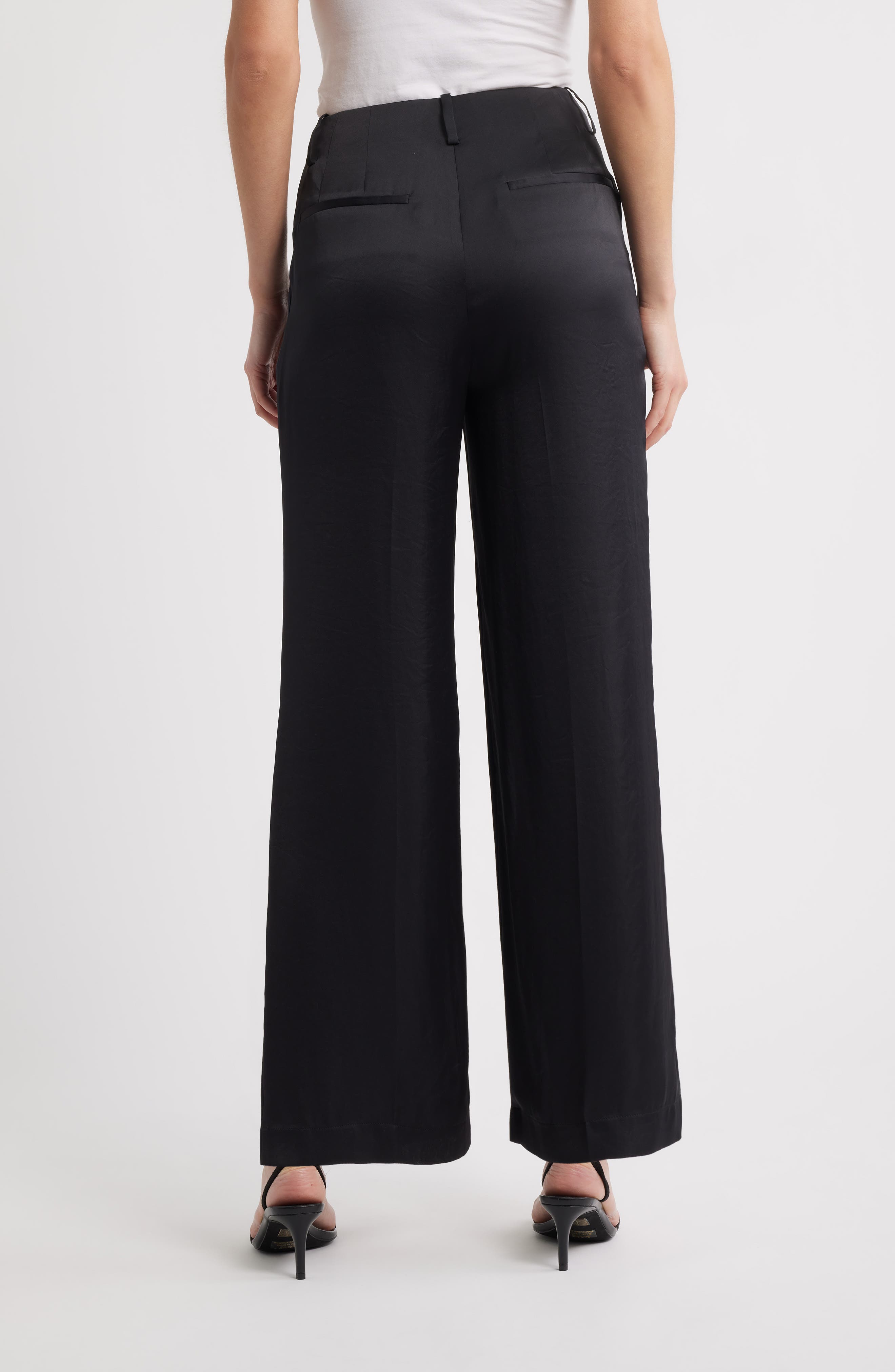 Theory Clean Waist Straight Leg Pants