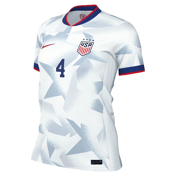 Naomi Girma USWNT Nike Women's 2025 Home Replica Player Jersey - White