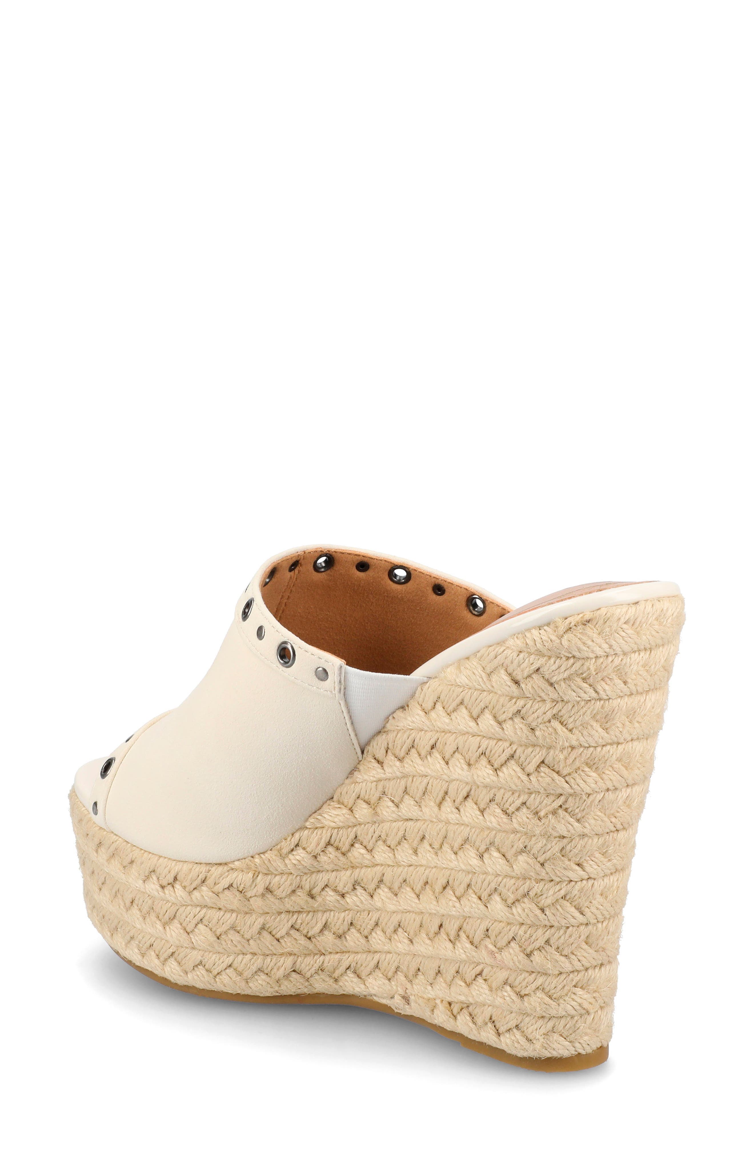 Journee Collection Yari Platform Wedge Espadrille Sandal