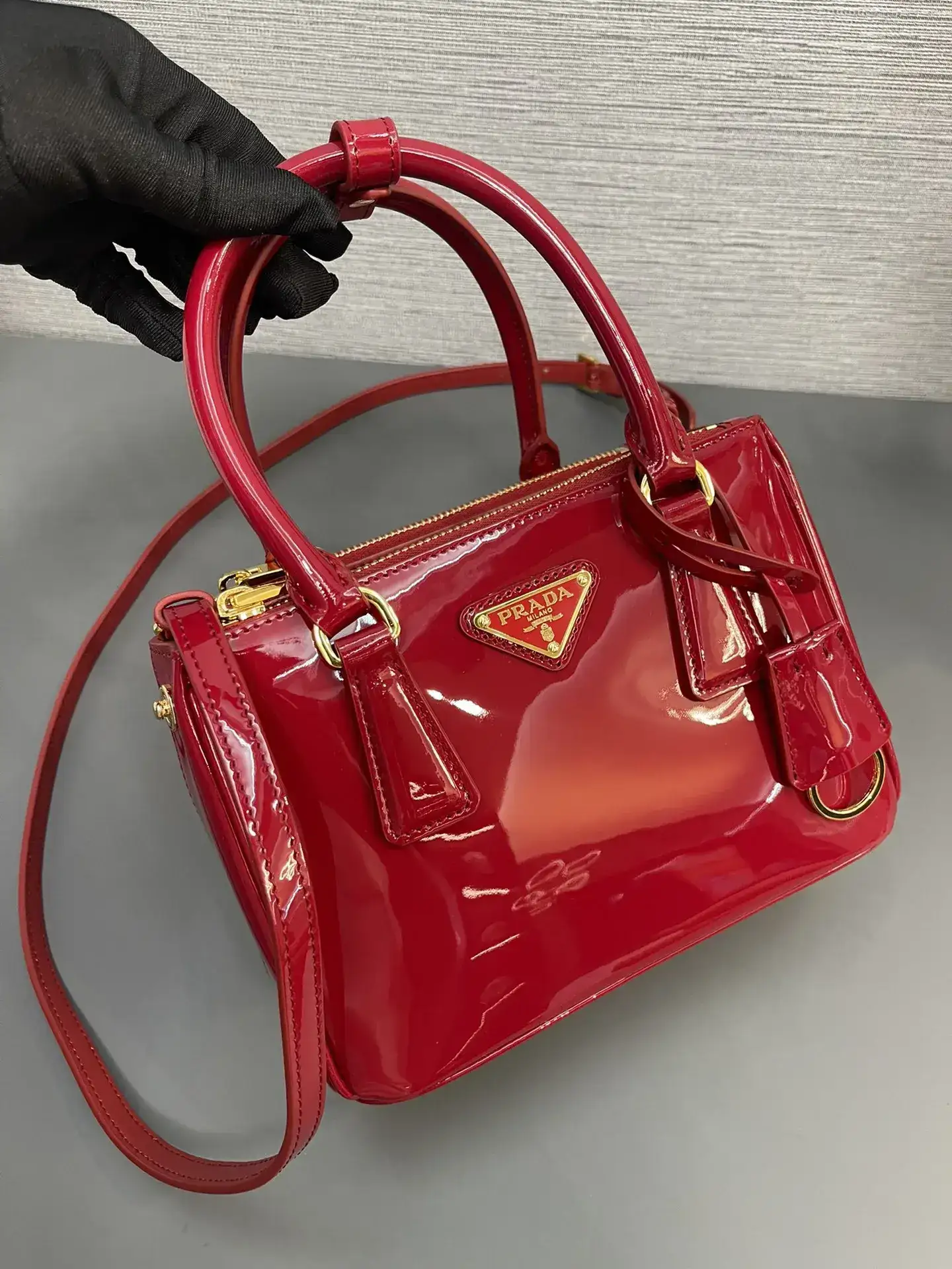 Prada Galleria Grained Leather Top Handle Bag product photo from LabelPicks