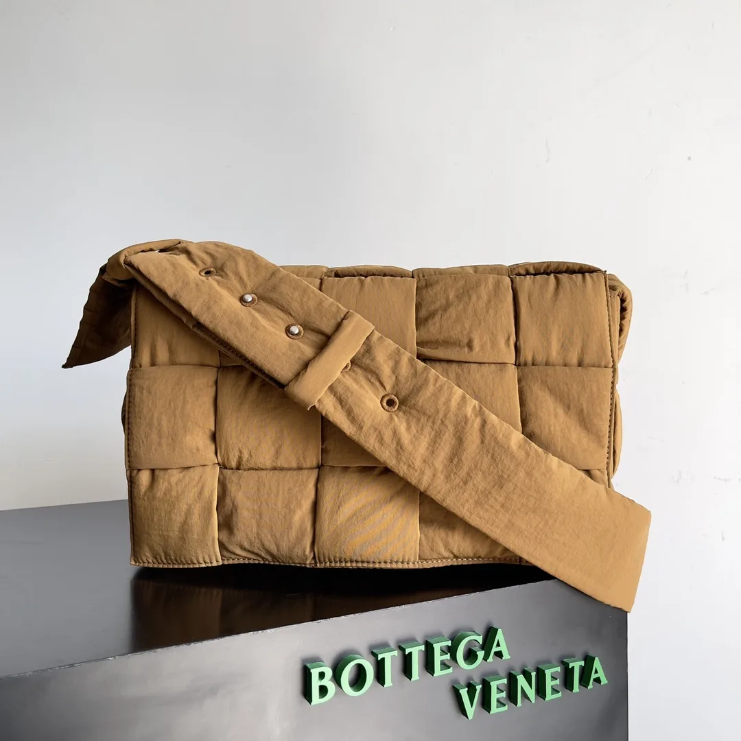 Bottega Veneta Cassette Intrecciato Woven Leather Crossbody Bag product photo from LabelPicks