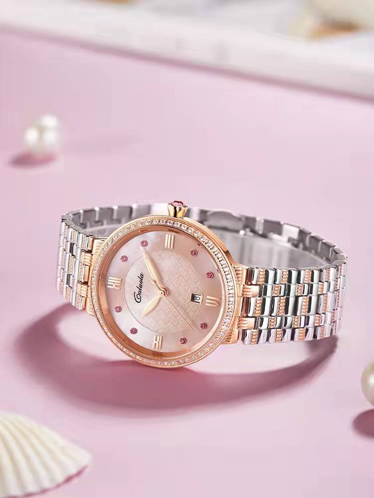 Ladies Watch Diamond Fashion Waterproof Watch Ladies Simple Temperament 2021 New Fashion