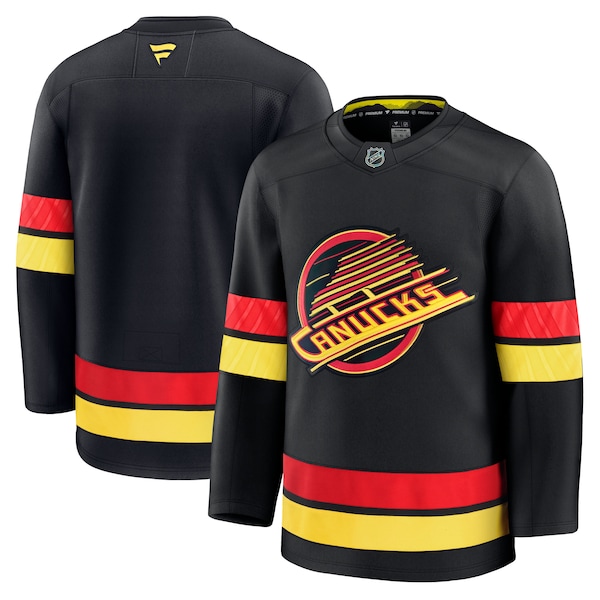 Vancouver Canucks  Alternate Premium Jersey - Black/Blue/White