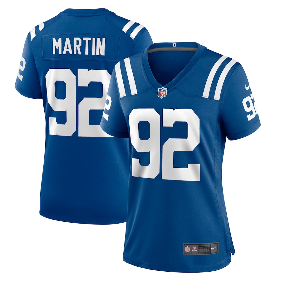 Jacob Martin Indianapolis Colts Nike Women's Team Game Jersey -  Royal