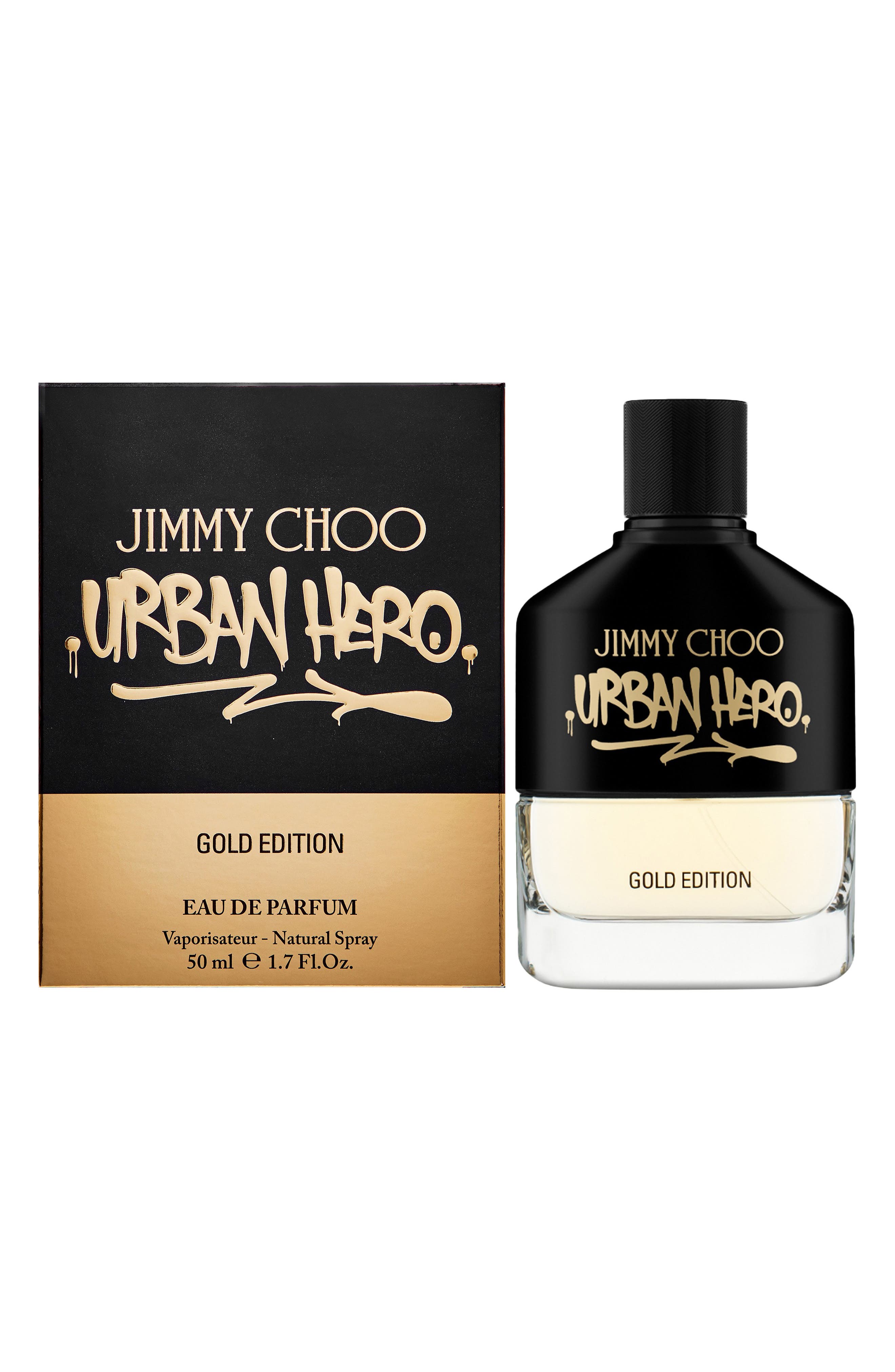 Jimmy Choo Urban Hero Gold Edition Eau de Parfum Spray - 1.7 oz.