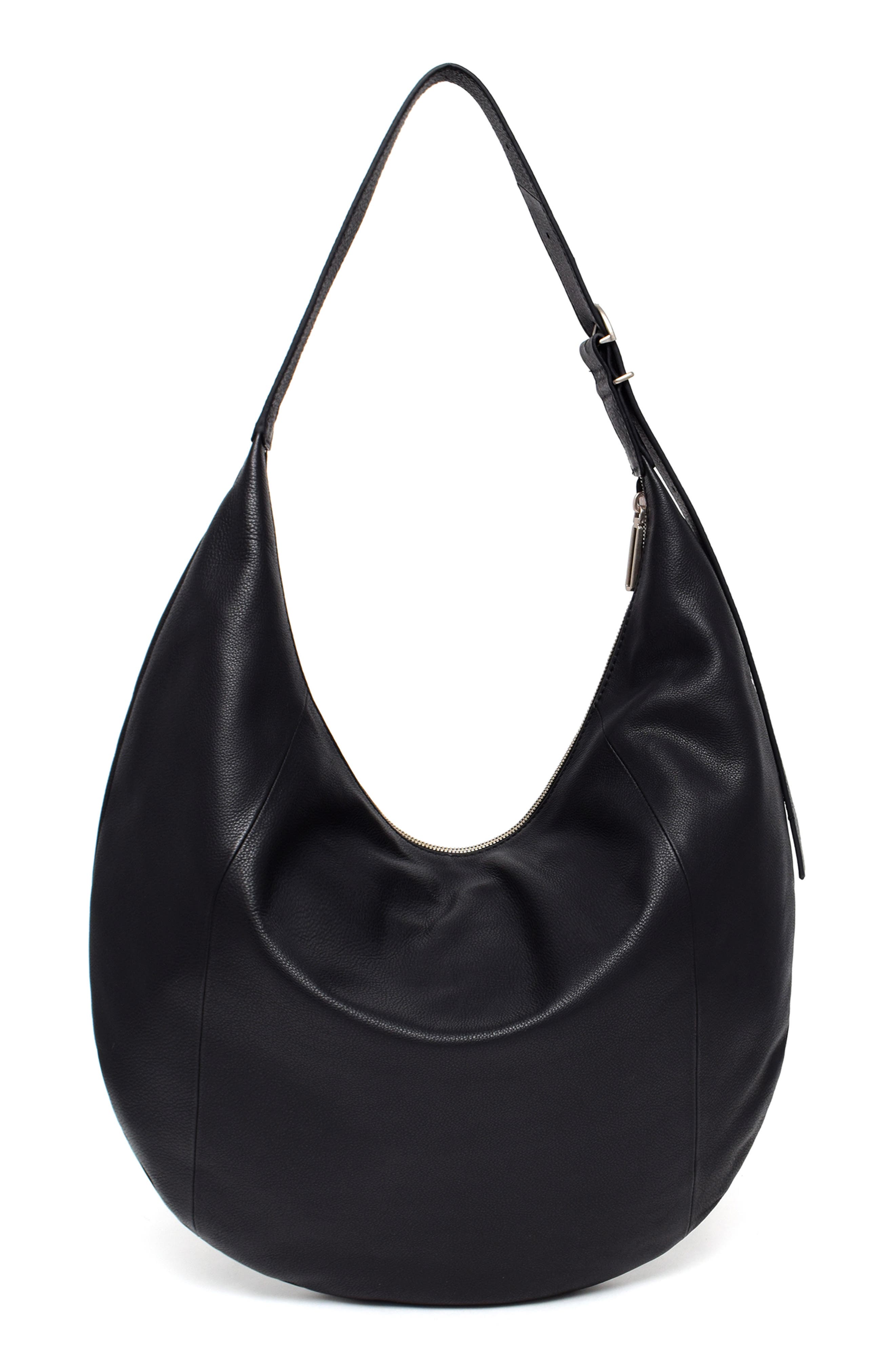Thacker Oversize Wyatt Leather Hobo Bag