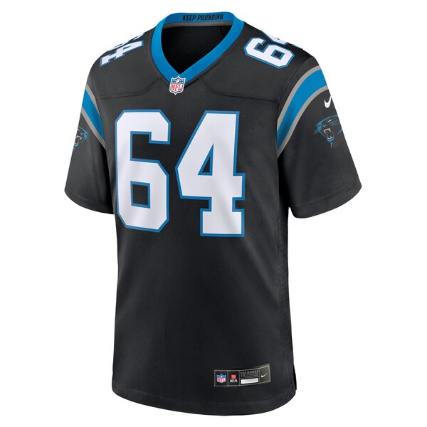Brett Toth Carolina Panthers Nike  Game Jersey -  Black