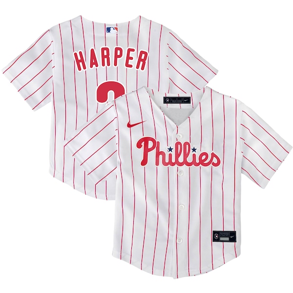Bryce Harper Philadelphia Phillies Nike Toddler Home Replica Player Jersey - White