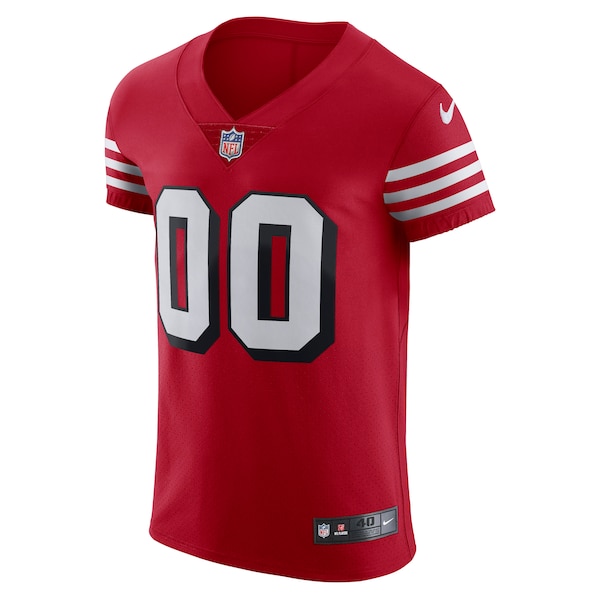 San Francisco 49ers Nike Alternate Vapor Elite Custom Jersey - Scarlet