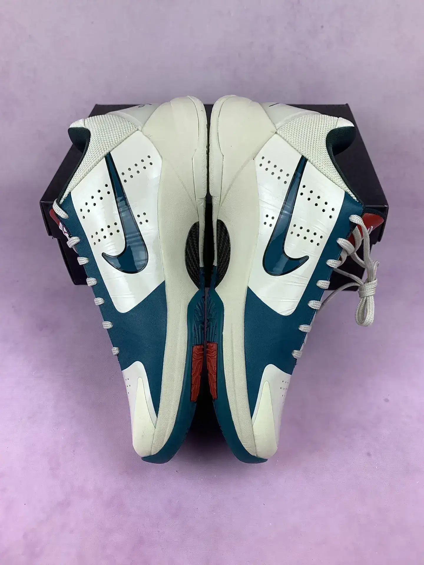 Kobe 5 Protro x Caitlin Clark 'Coconut Milk and Bright Spruce' Shoes product photo from LabelPicks