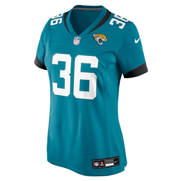 Jake Funk Jacksonville Jaguars Nike Women's Team Game Jersey -  Teal