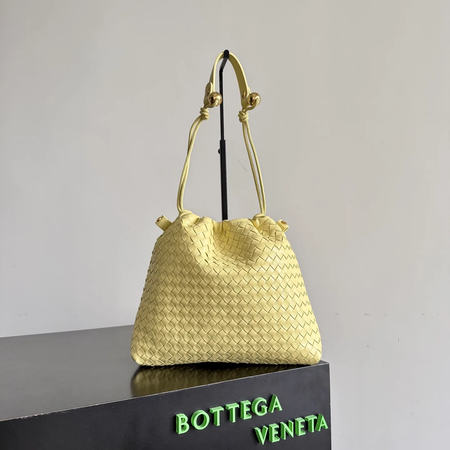 Bottega Veneta Intrecciato Woven Leather Dustbag Bucket Bag product photo from LabelPicks