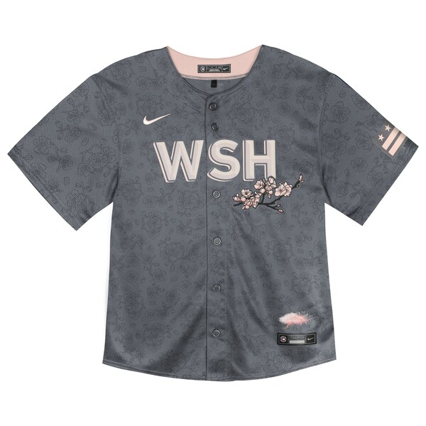 Washington Nationals Nike Toddler City Connect Limited Jersey - Charcoal