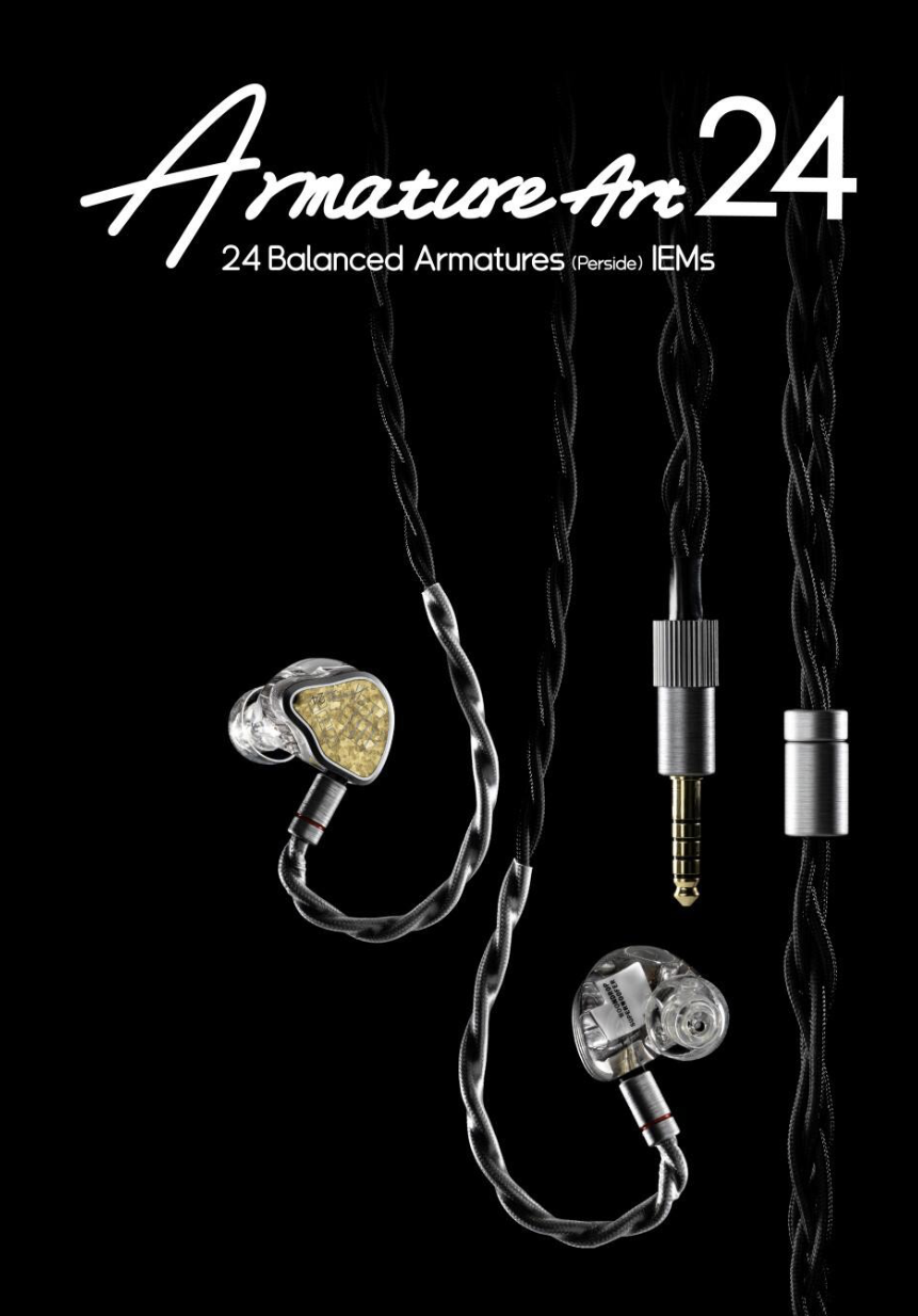 MOONDROP Armature Art 24 Units Each Side Balanced Armatures (BA) In-Ear Monitor IEM - GreshamTech