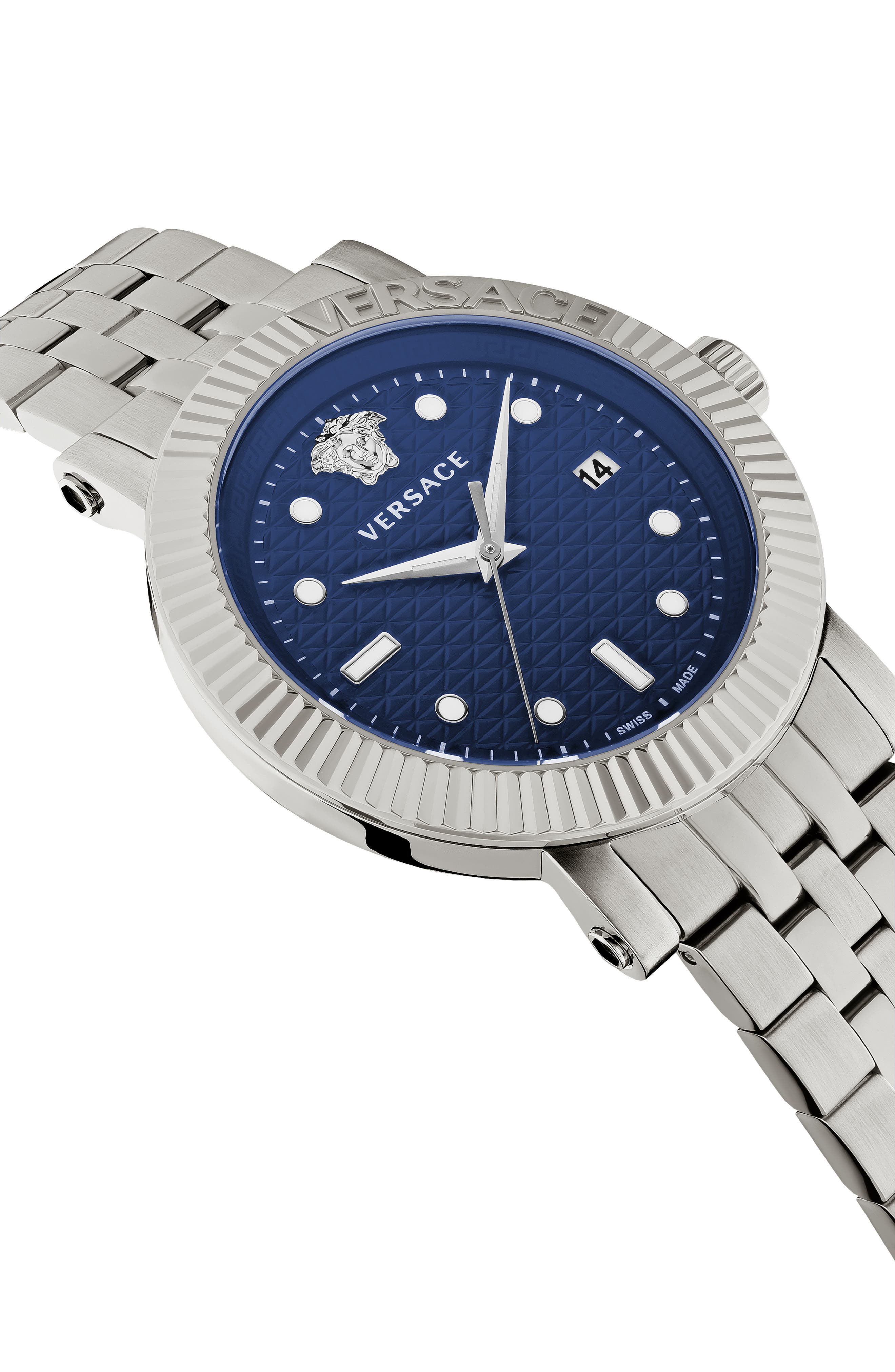 Versace V-Classic Bracelet Watch, 42mm