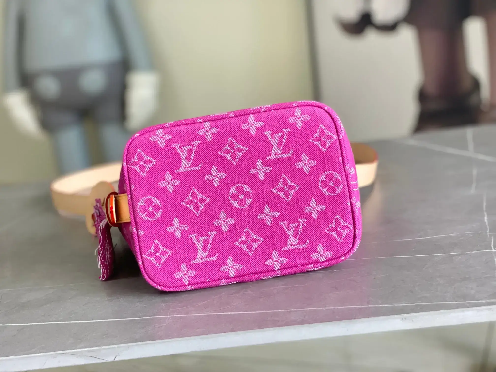 Louis Vuitton Denim Bucket Bag product photo from LabelPicks
