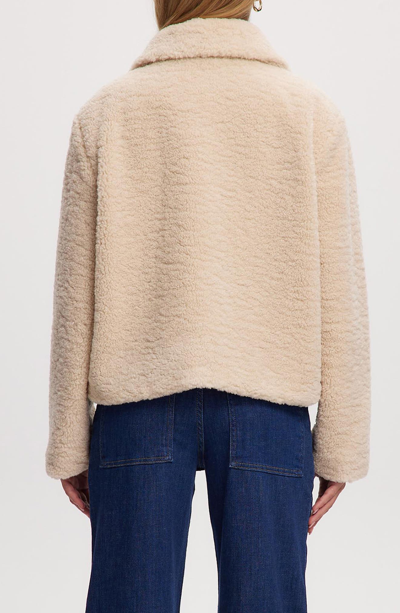 Noize Frieda Faux Shearling Jacket