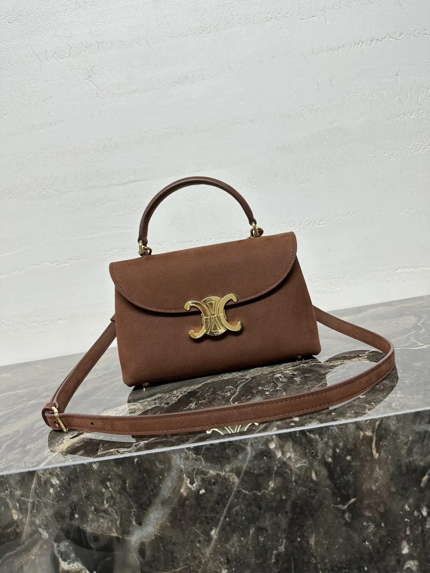 Celine Teen Nino Lambskin Crossbody Bag product photo from LabelPicks